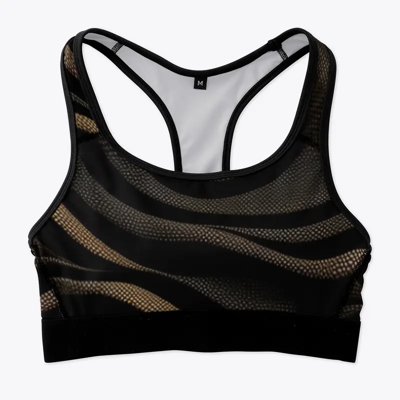 Dark Brown Sports Bra For Women