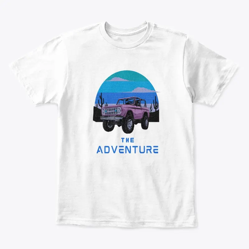 Kids Premium Tee With Car Design