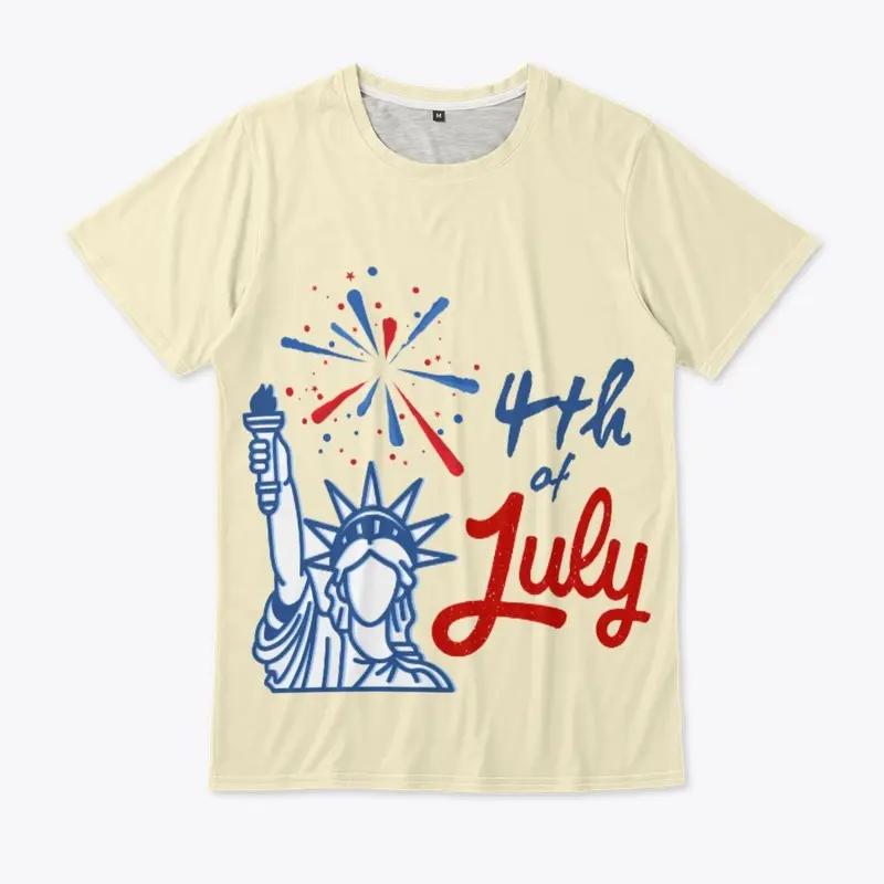 4th of July Men T-Shirt